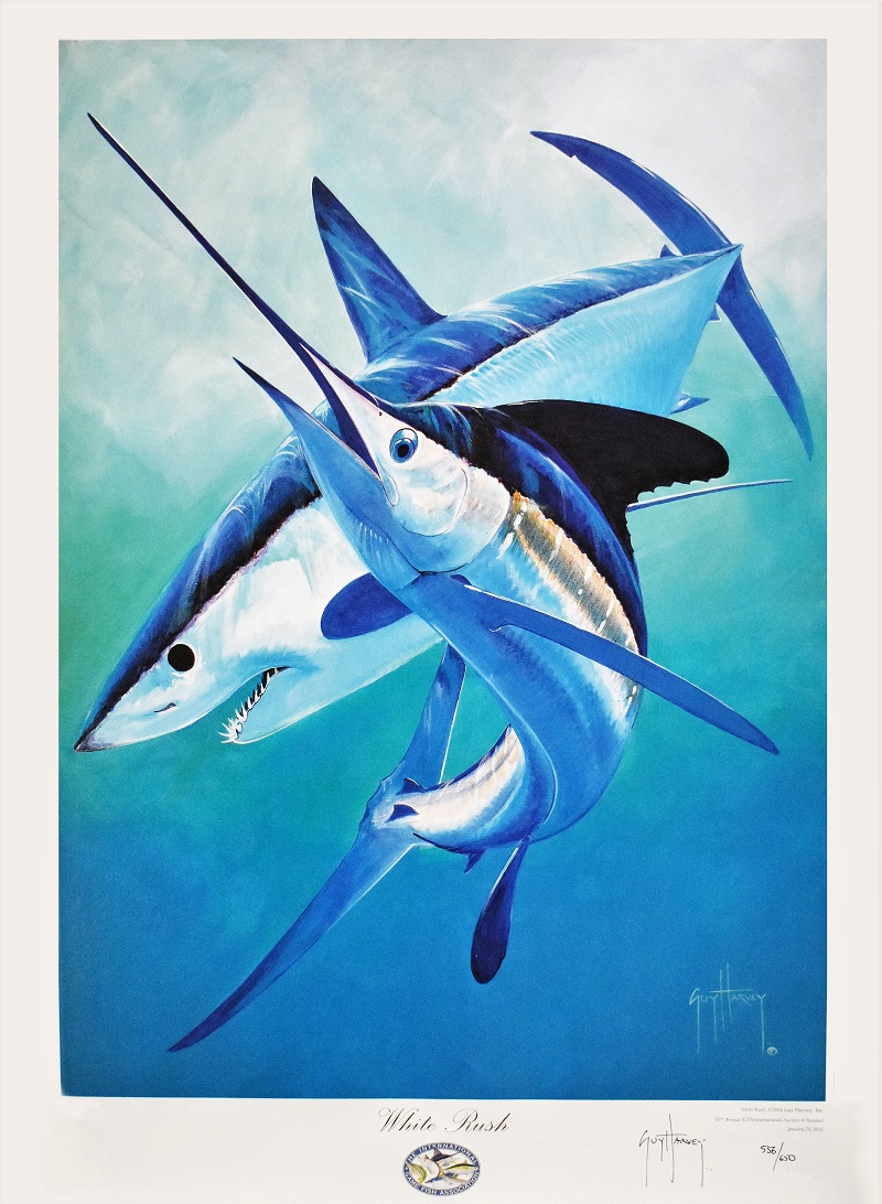 Guy Harvey's "White Rush"