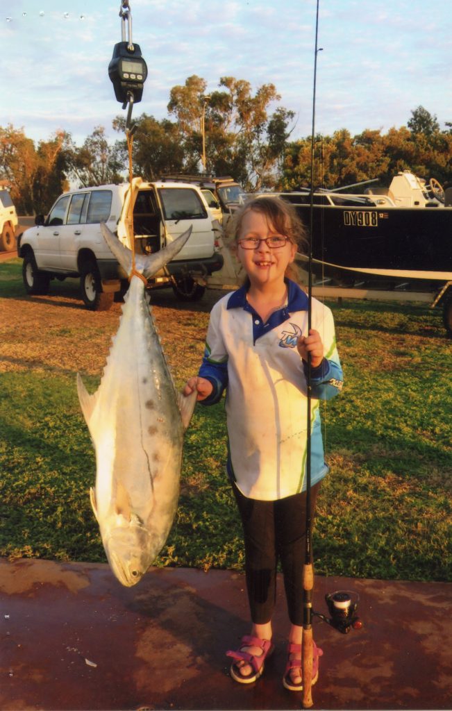 Jessica Hornhardt and her Queenfish262