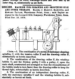 original fishing line patent 