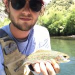 Bryan Marlowe and bow trout