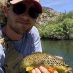 Bryan Marlowe and brown trout