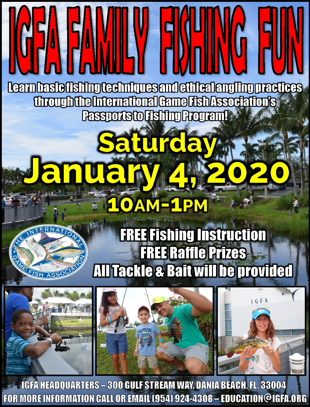 IGFA Family Fishing Fun @ IGFA | Dania Beach | Florida | United States