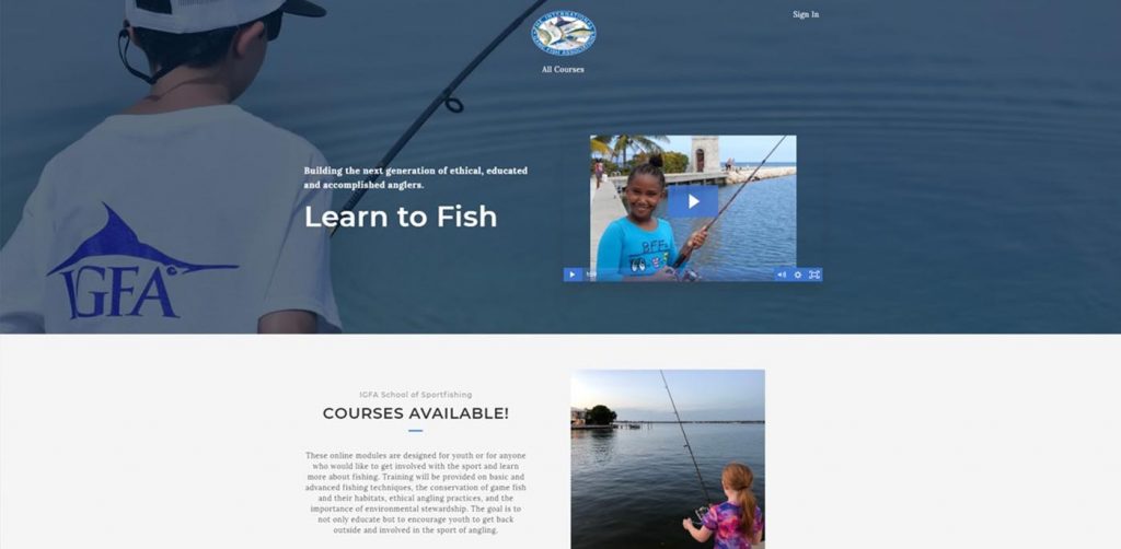 Sport fishing good practices