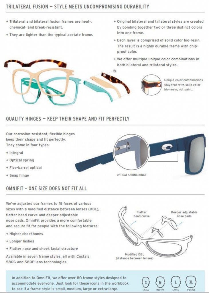 Costa 580g outlet lenses