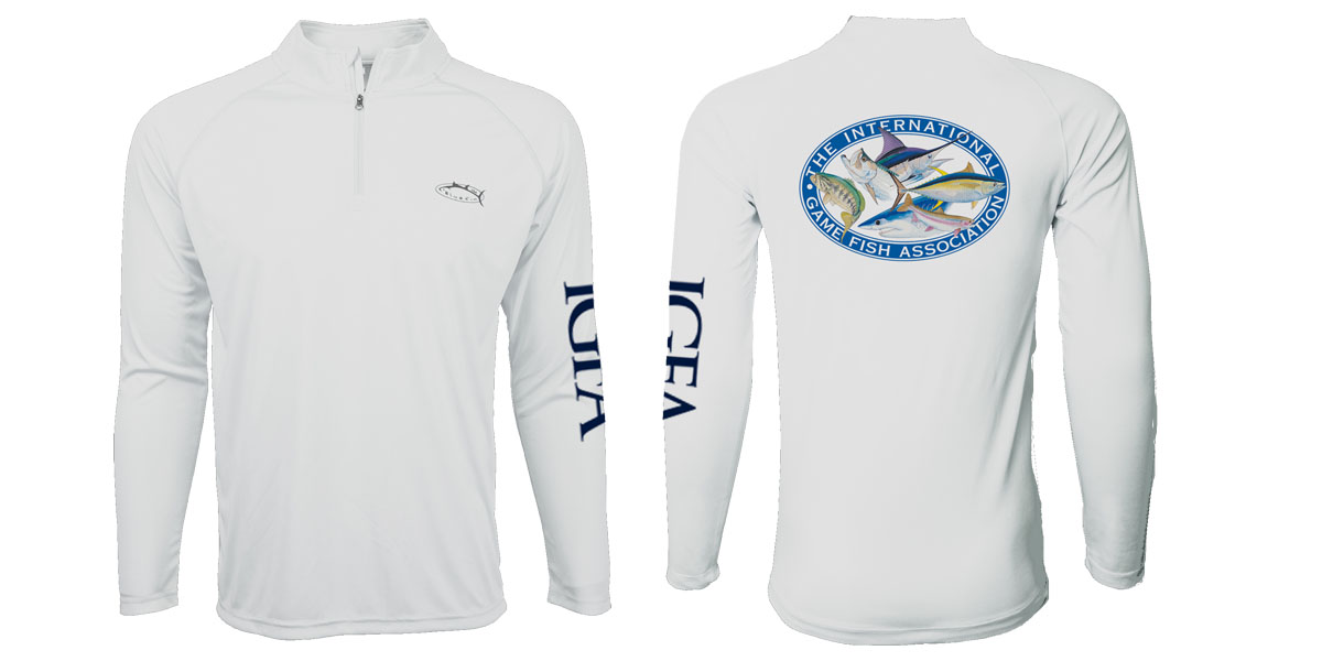 T-shirt Graphique International Game Fish Association - Marlin Gris - Taille L