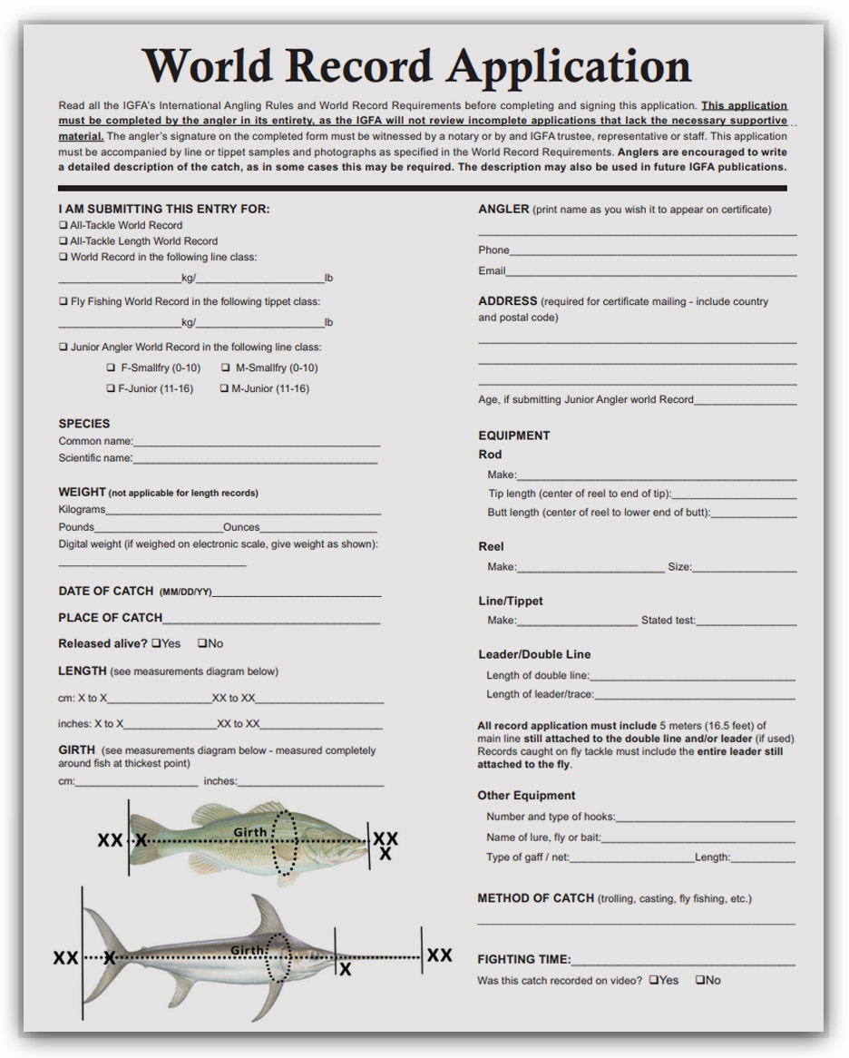 Official IGFA World Record Measuring Device ATL – IGFA Store