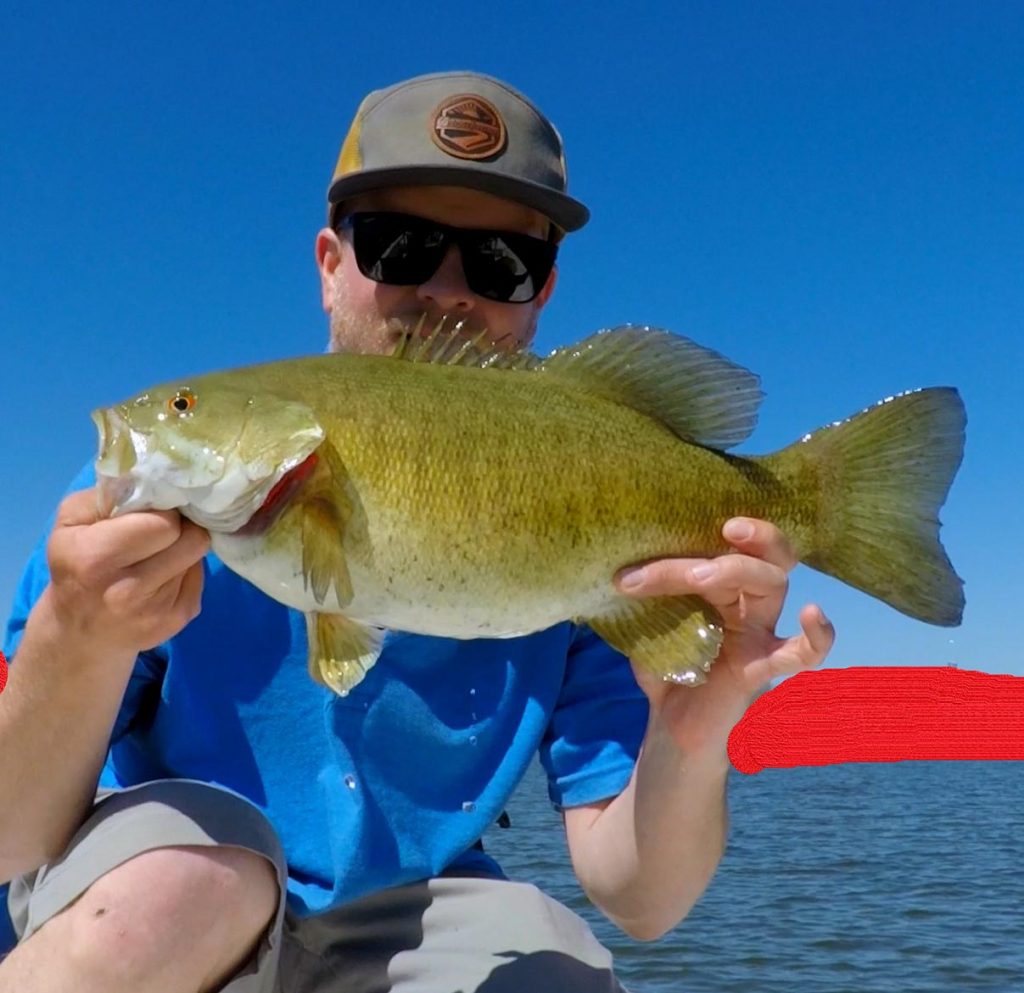 Rejected Fish World Record Smallmouth Bass on Fly