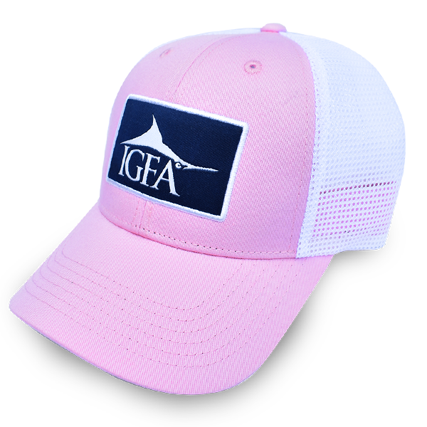IGFA Hat_marlin_pink