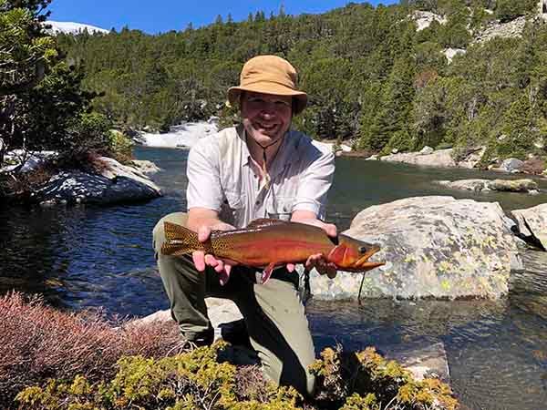 world record golden trout