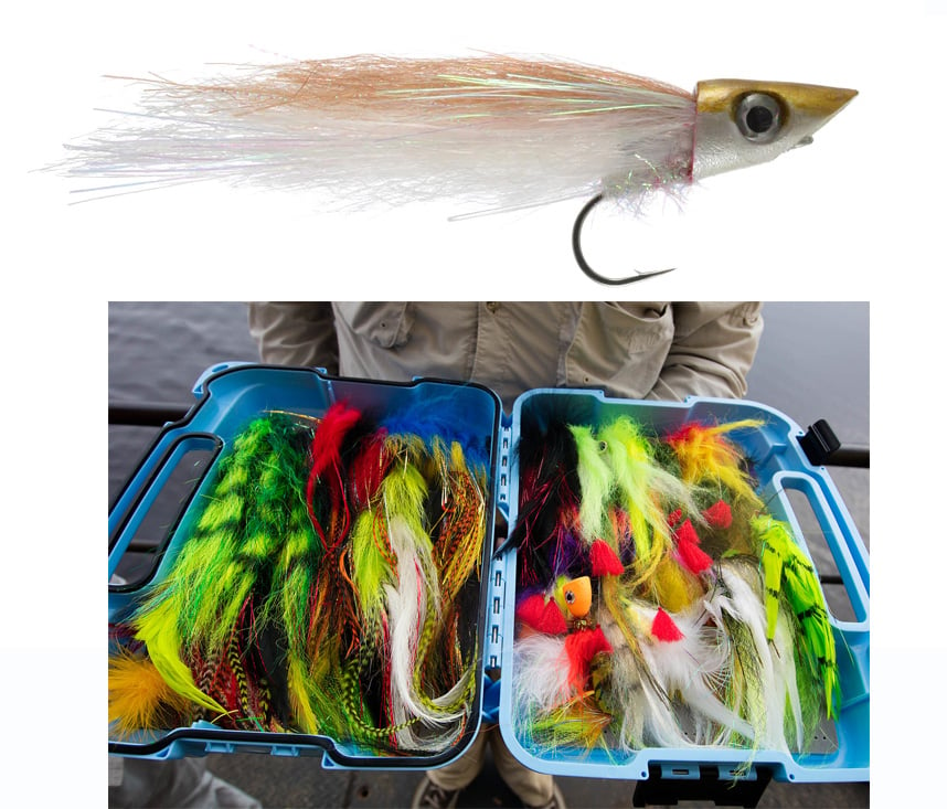 Fish-Skull Saltwater Pop-N-Fly Rig