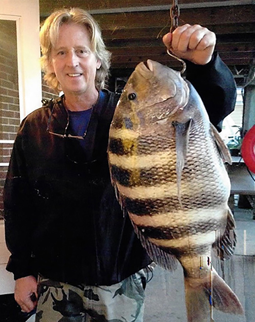 The New Jersey state record sheepshead of 19 pounds, 3 ounces