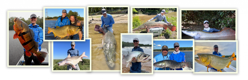 Big Catfish caught on 6 pound test line 